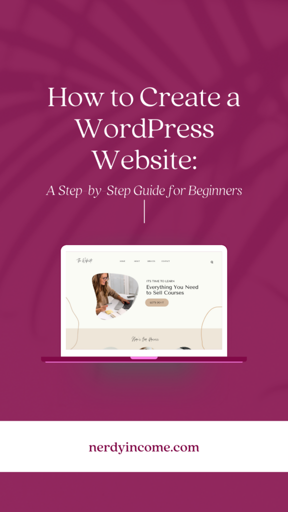 How to Create a WordPress Website